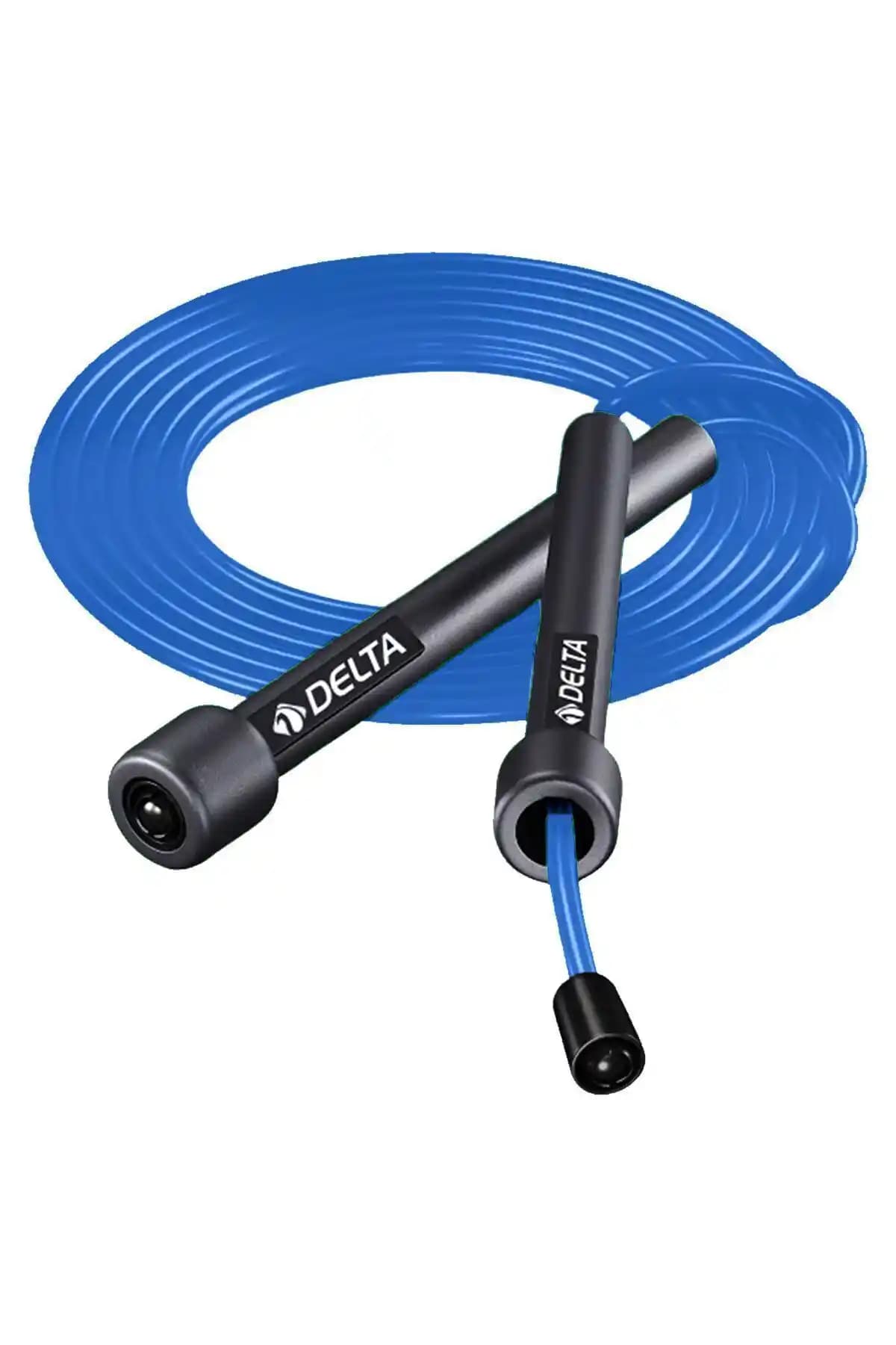 Delta Turkuaz Uzunluğu Ayarlanabilir Deluxe Atlama İpi Spor ve Fitness İçin Uygun