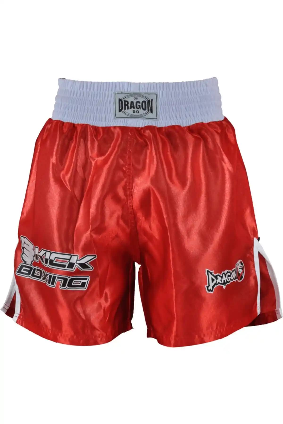 Dragondo Kırmızı Unisex Kick Boks Şortu Performans ve Stil Bir Arada