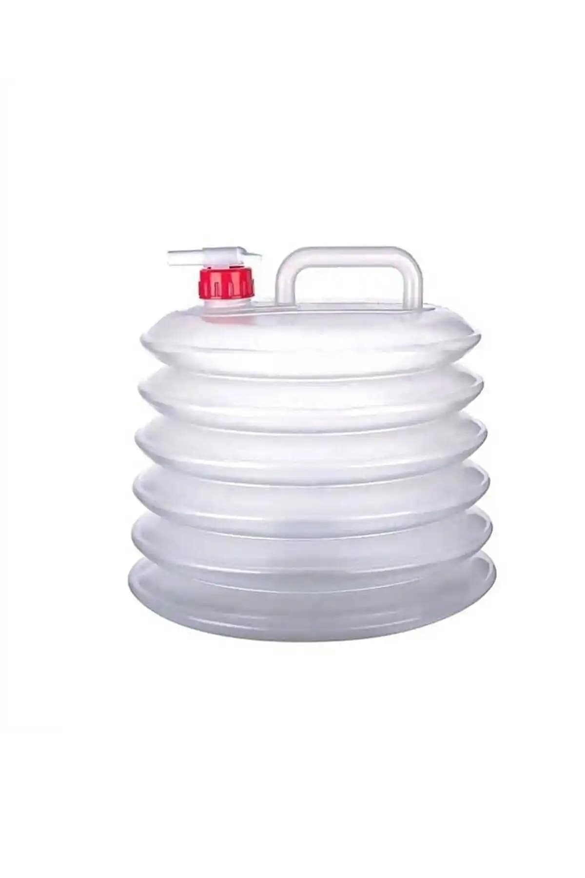 Dükkanönü Titiz Katlanabilir 10 Lt Akordion Bidon Damacana ile Pratik ve Dayanıklı Su Taşıma Çözümü