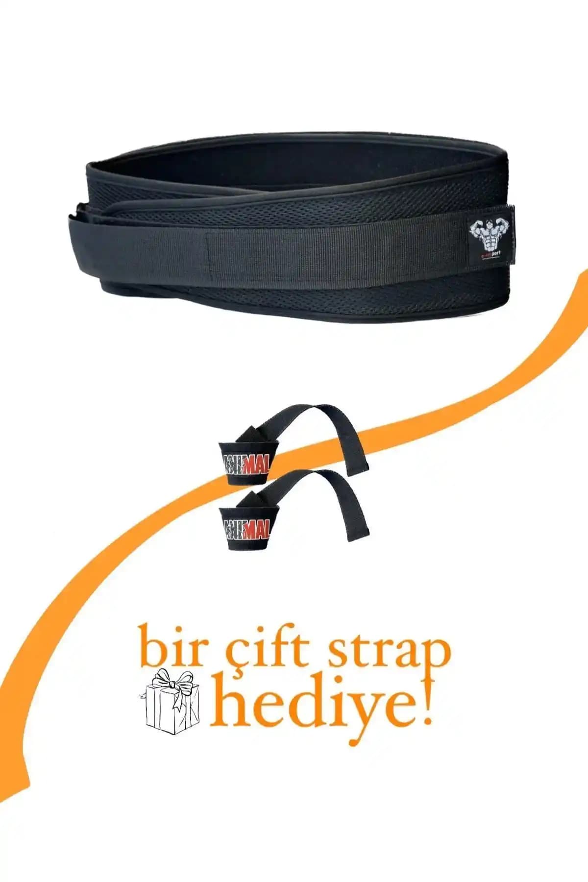E-HSPORT Cırtlı Ağırlık Kemeri ve Kayışı: Güvenli ve Konforlu Antrenmanlar İçin Uygun