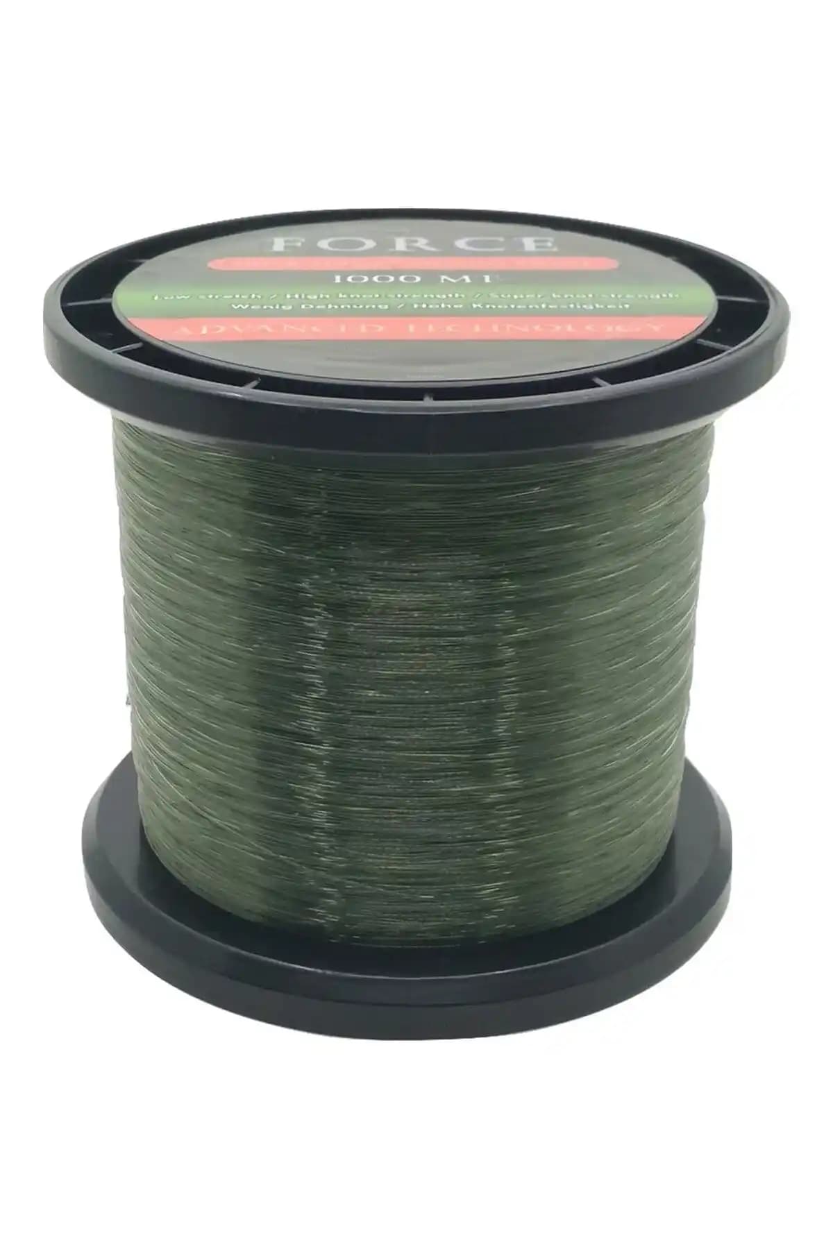 Genel Markalar Force Sazan Yayın Turna Alabalık Misinası 1000 Mt Yeşil: Dayanıklı ve Uzun Mesafe Kullanımı İçin Uygun