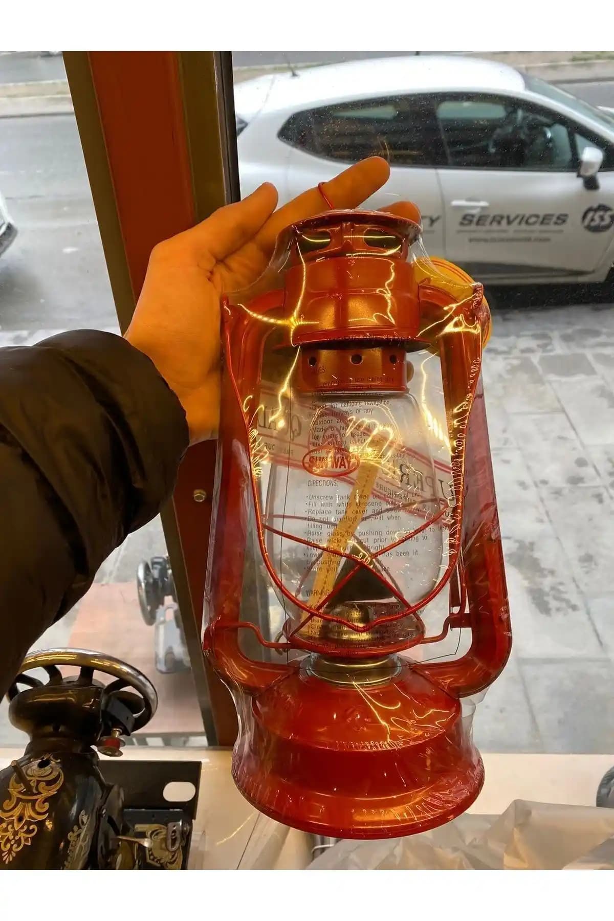 Genel Markalar Gemici Feneri Büyük Boy Renkli Solar Enerjili Taşınabilir Aydınlatma