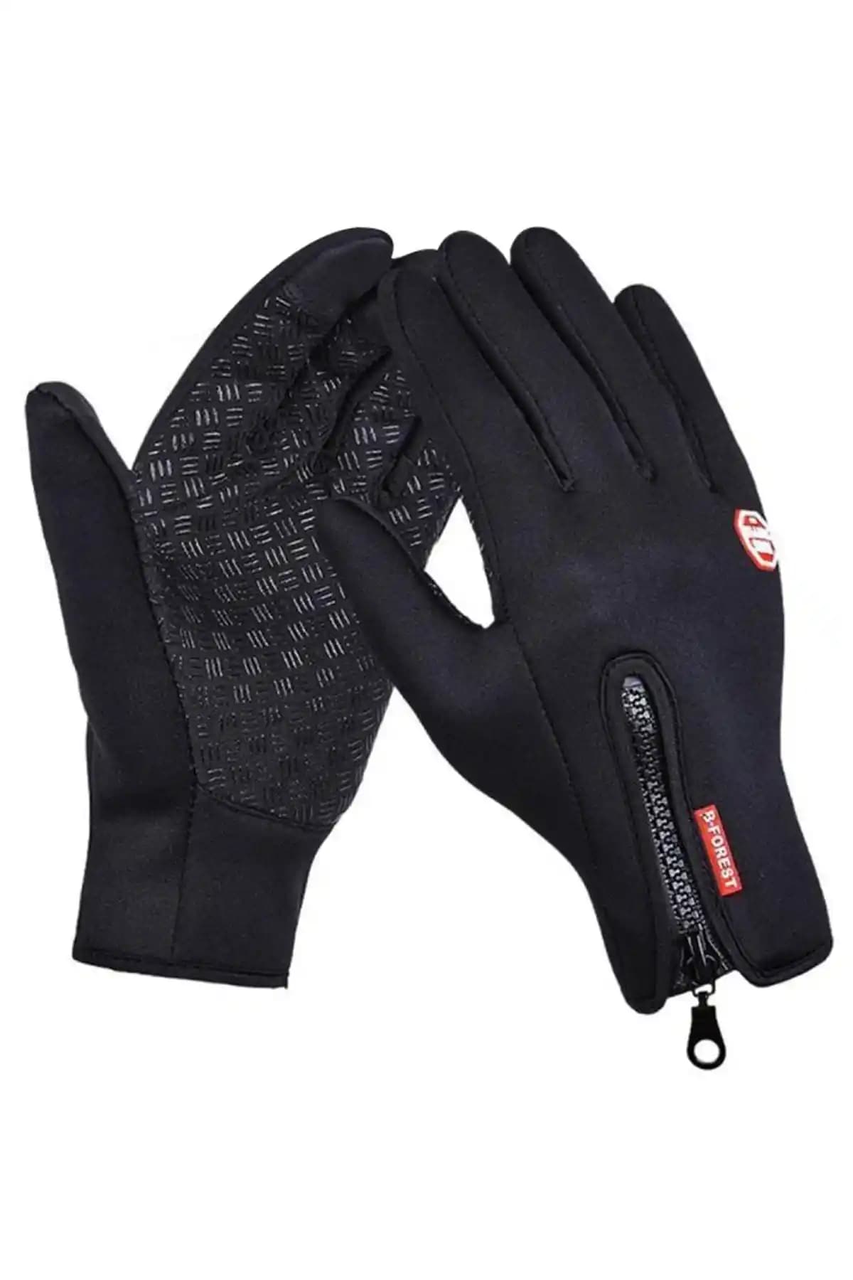Kamardey Rüzgar ve Su Geçirmez Kaymaz Fermuarlı Dokunmatik Ekran Eldiveni Ürün İncelemesi