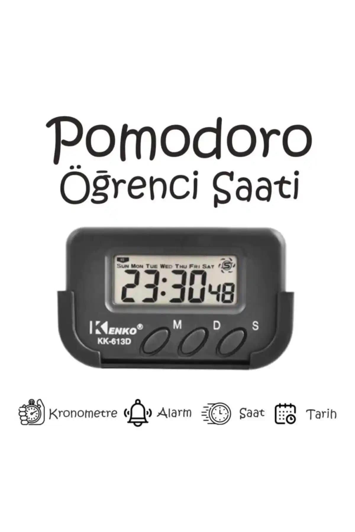 Kenko Pomodoro Öğrenci Saati: Verimli Çalışma ve Zaman Yönetimi İçin İdeal