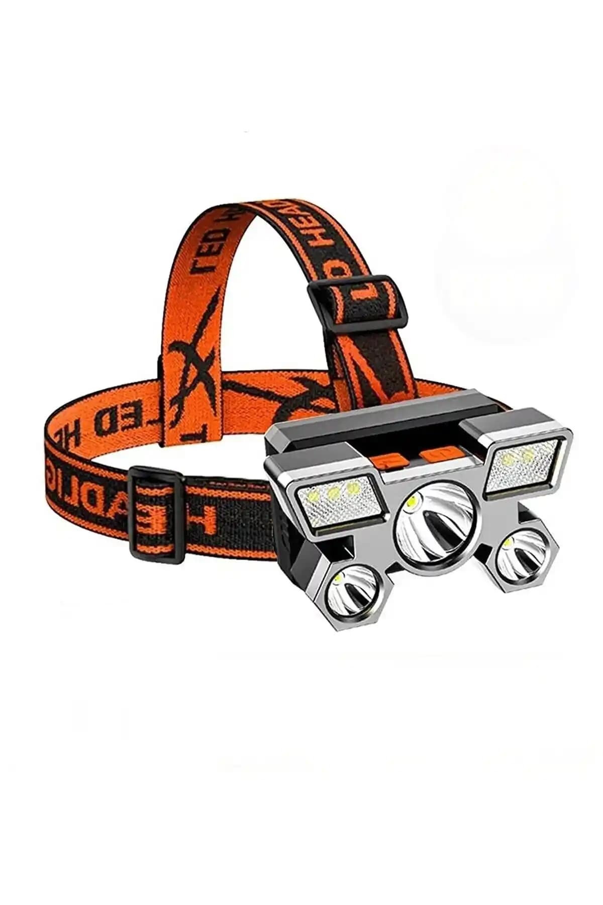 Kenko Ultra Güçlü Şarjlı 5 Led Kafa Feneri: Dayanıklı ve Pratik Açık Hava Aydınlatma Çözümü