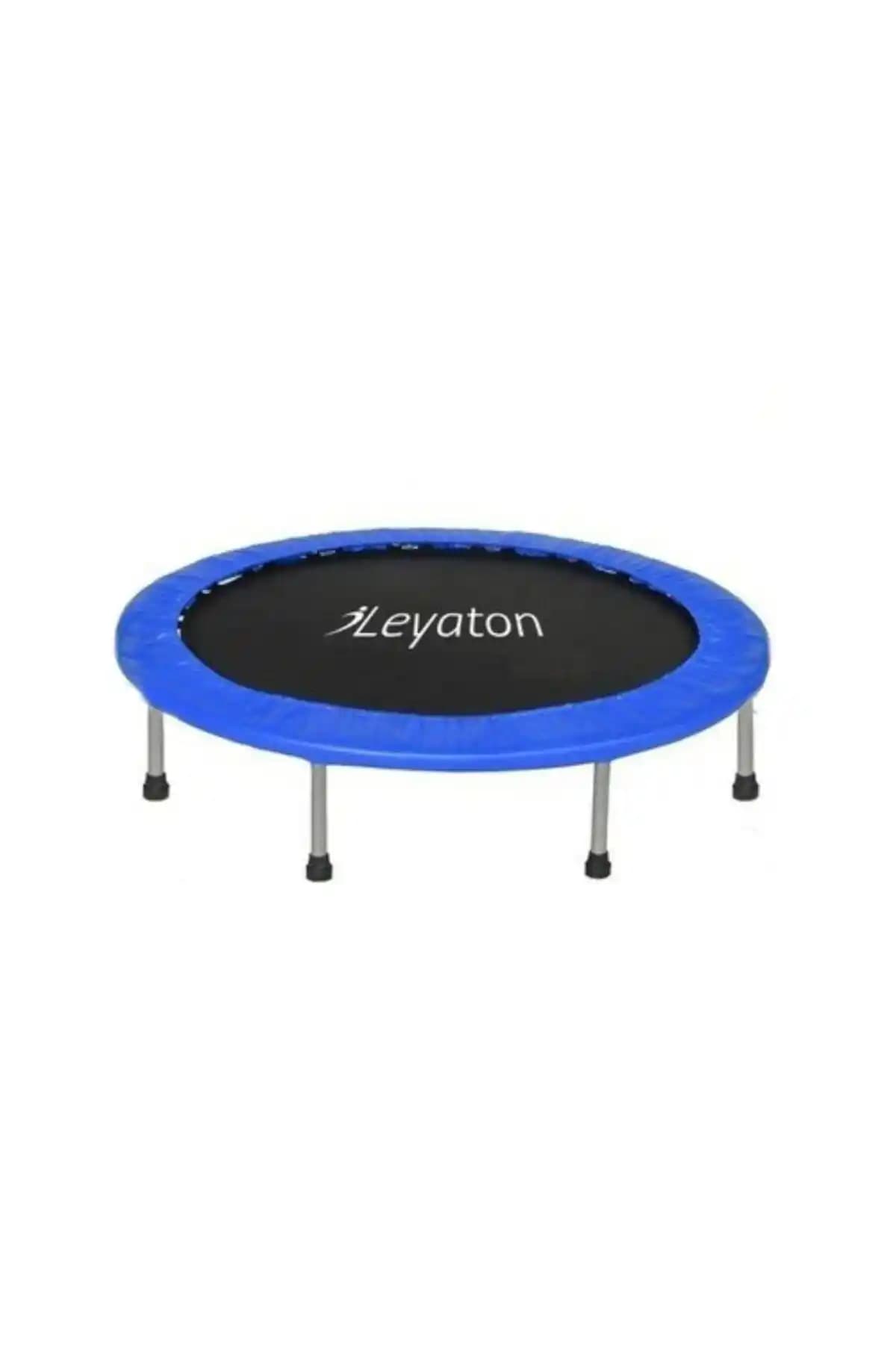 Leyaton 102 Cm Deluxe Mavi Trampolin: Güvenli ve Şık Spor Ekipmanı