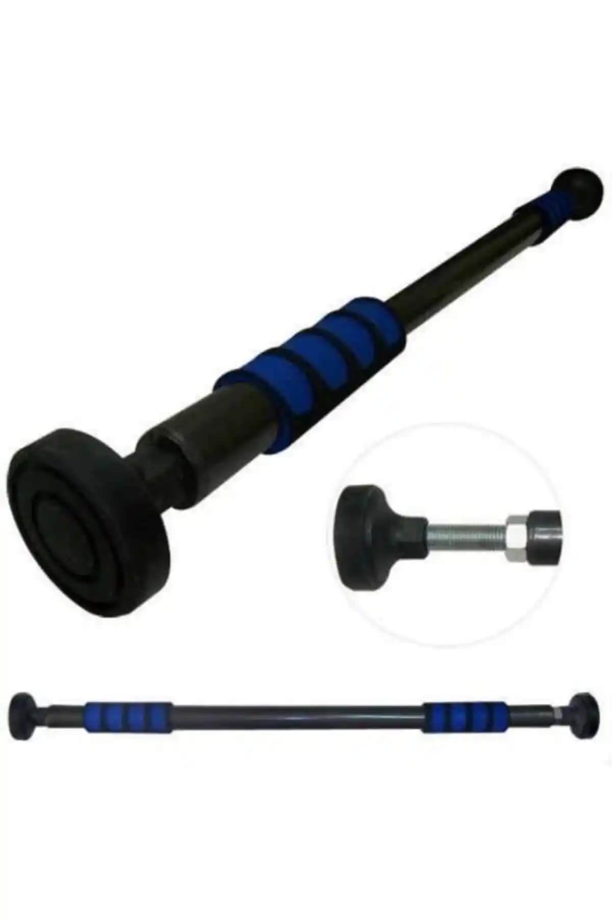 Leyaton Siyah Ayarlanabilir Koridor Barfiksi ile Ev ve Ofis Dekorasyonunda Şıklık ve Fonksiyonellik