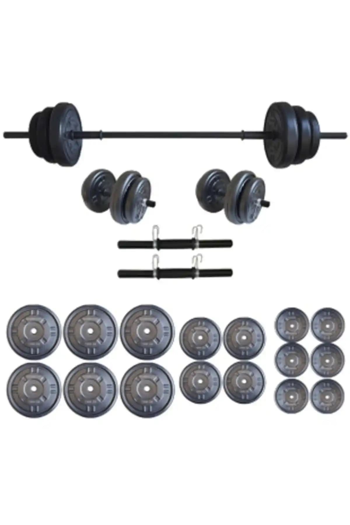 Mocca Style 85 Kg Ağırlık Seti ile Güç ve Dayanıklılık Sağlayan Spor Ekipmanı