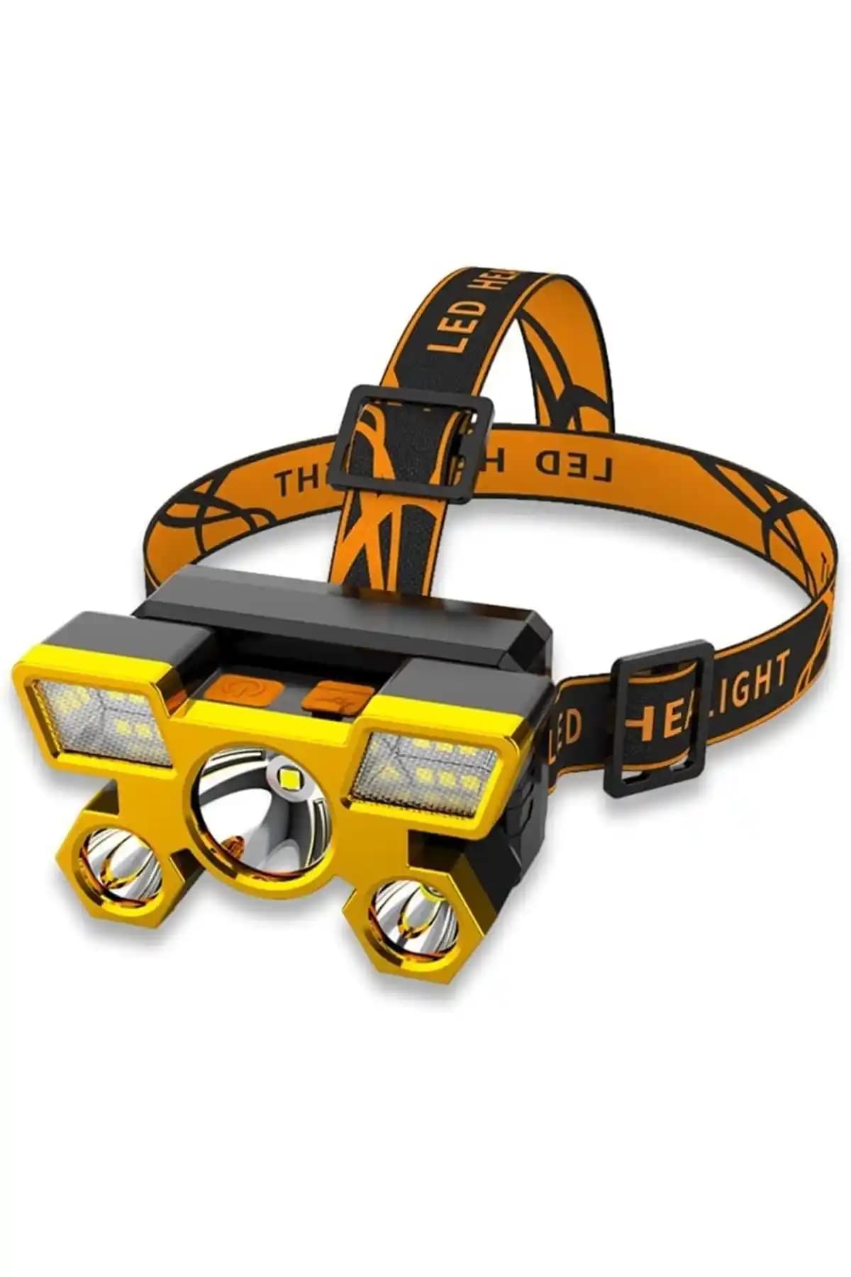 Nanopro 1200 Lümen COB 9 LED USB Şarjlı Çok Modlu Kafa Lambası ile Güçlü ve Pratik Aydınlatma Çözümü