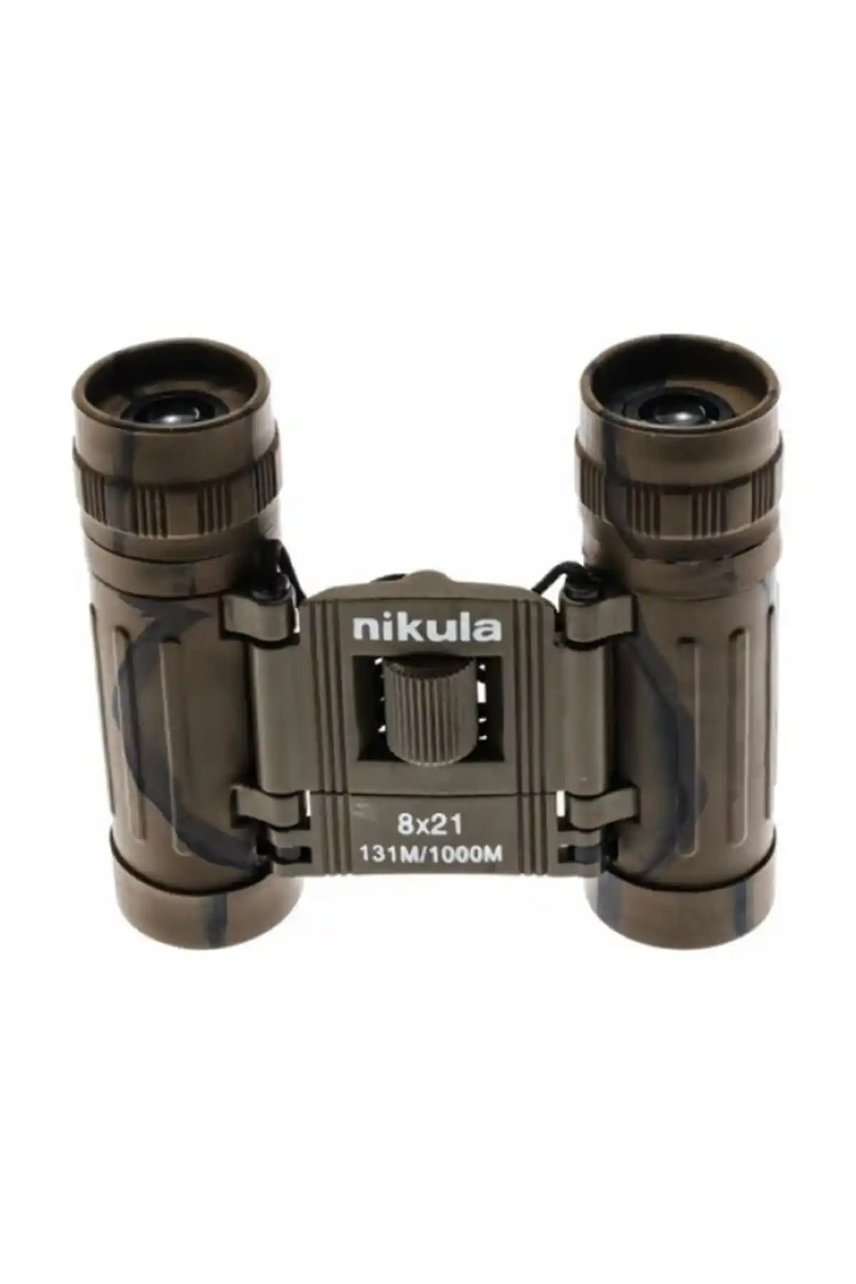 Nikula 8x21 Kamuflaj Dürbün Doğa ve Profesyonel Kullanımlar İçin Uygun Optik Araç