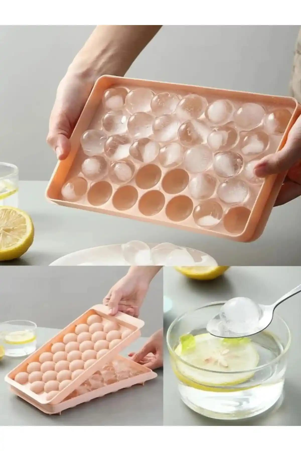 Özasya AVM 2.5 cm Çap Yuvarlak Buz Küpü Yapma Tepsisi İncelemesi ve Kullanım Yönergeleri