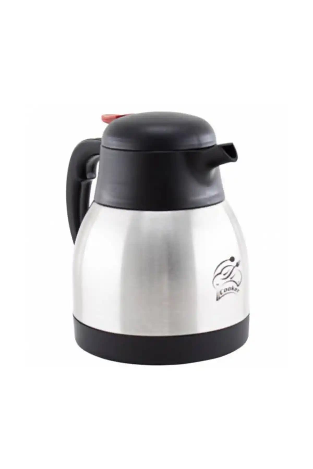 Paslanmaz Çelik 1 Litre Termos - Uzun Süre Sıcaklık Koruma ve Şık Tasarım