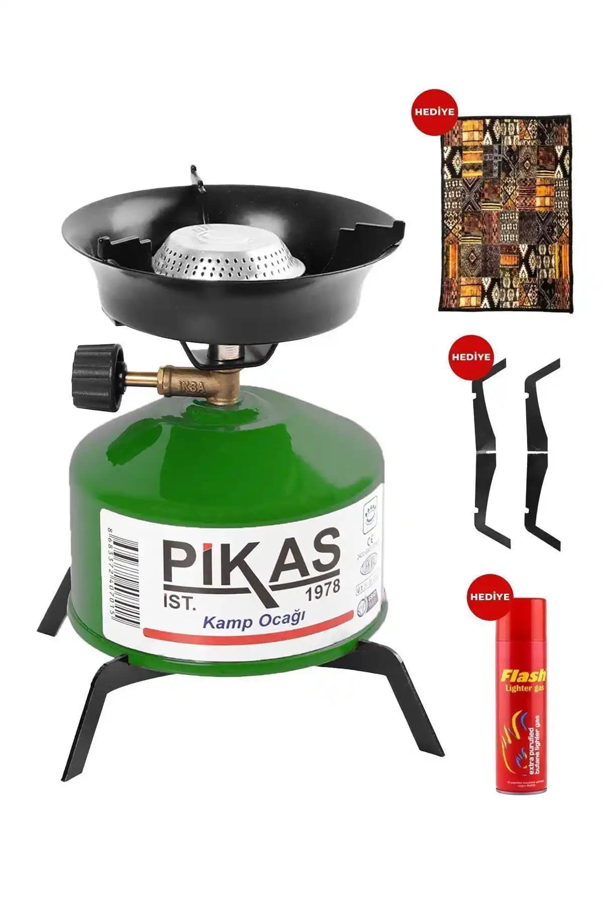 Pikas Iksa Devrilmez Ayaklı Kamp Ocağı: Hafif, Dayanıklı ve Güvenli Kamp Malzemesi
