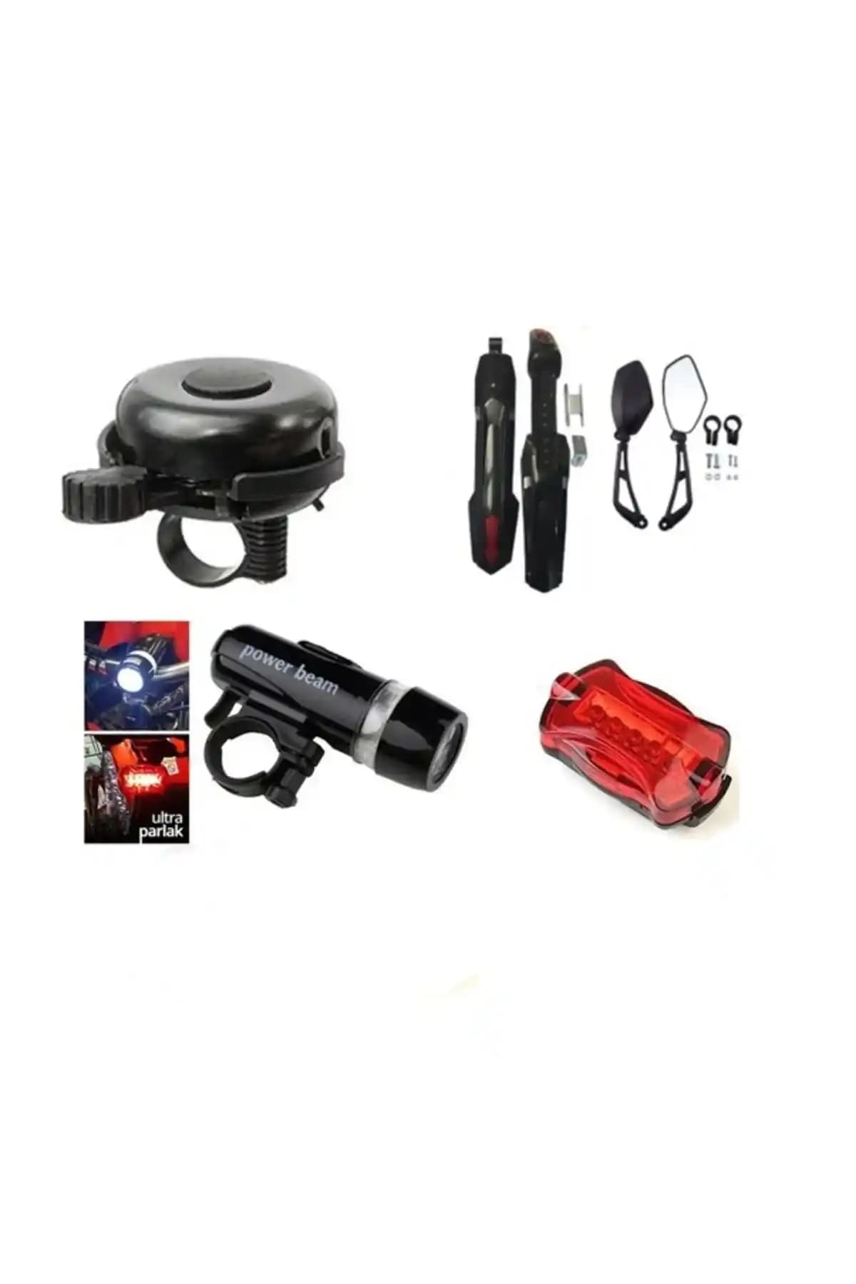 Rectus Bisiklet Aksesuar Seti: Çok Yönlü, Güvenli ve Estetik Bisiklet Ekstra Paketi