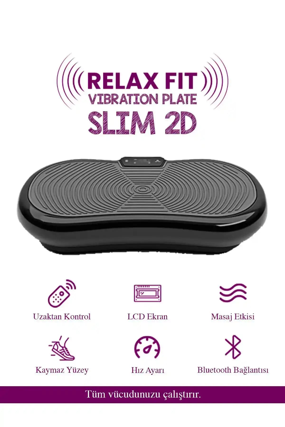 RELAX FİT Slim 2D Çok Programlı Titreşimli Spor ve Fitness Cihazı İncelemesi