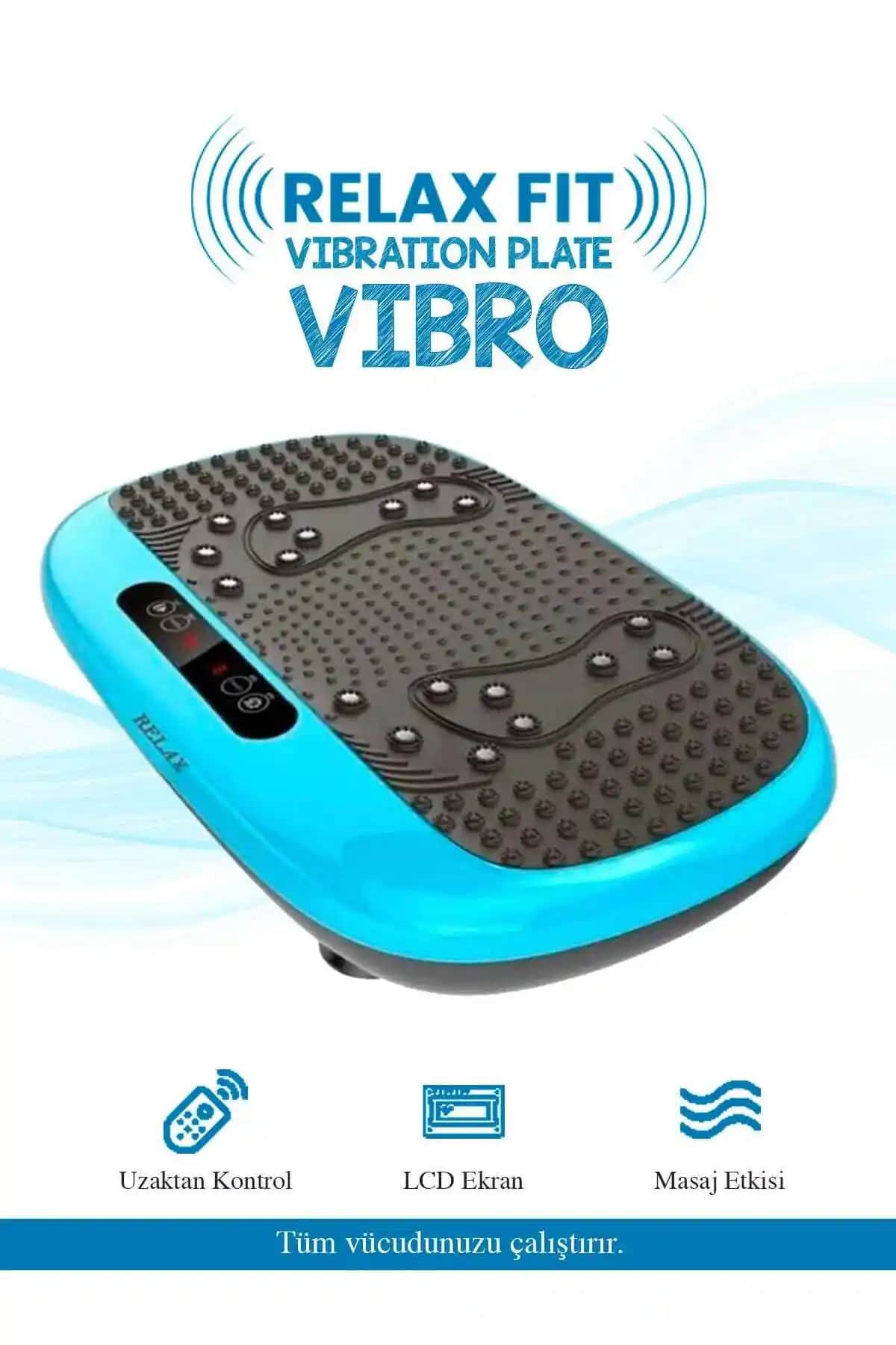 Relax Vibro Vibration Plate ile Etkili ve Çok Yönlü Vücut Egzersizi Çözümü