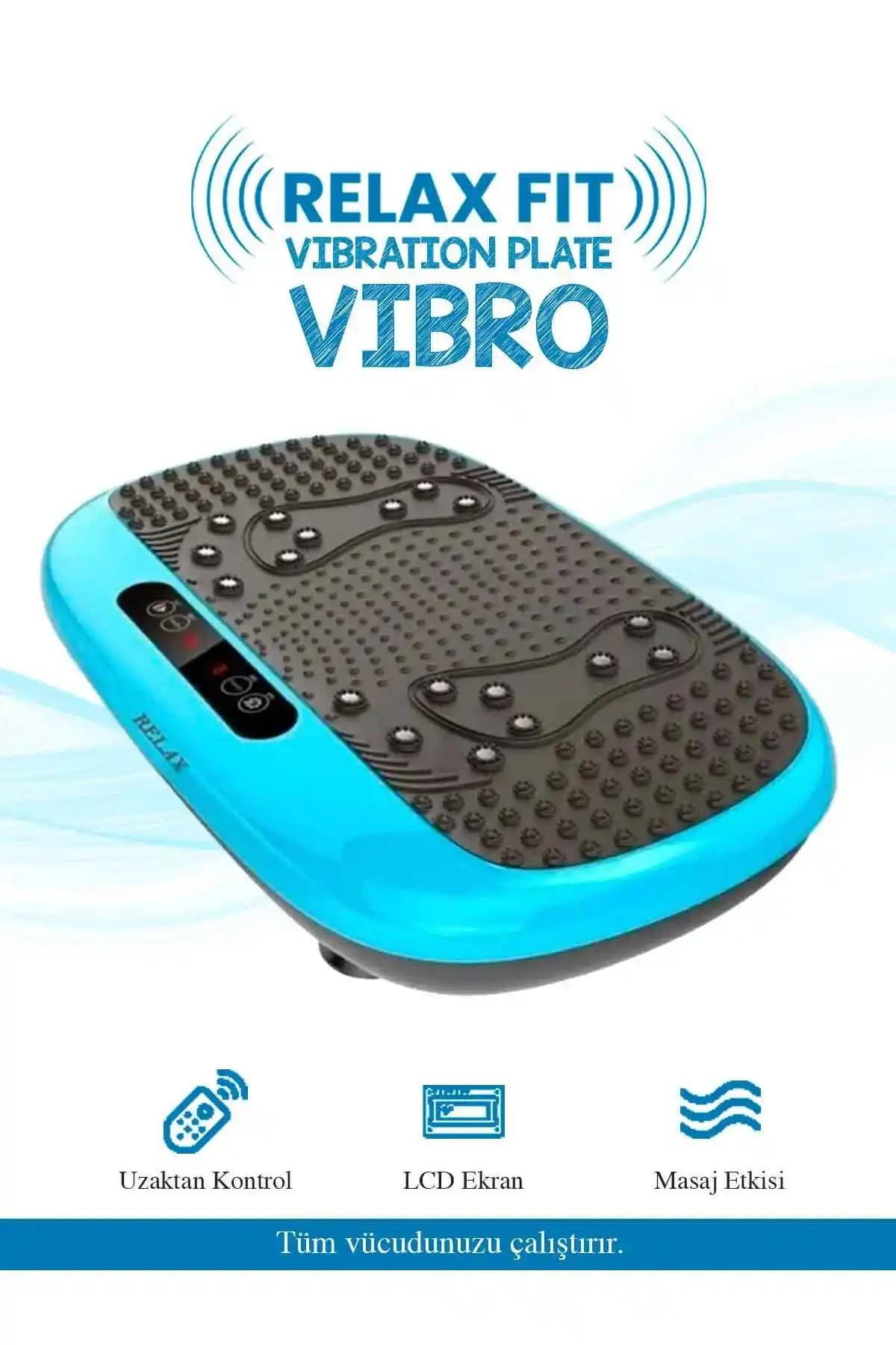 Relax Vibro Vibration Plate ile Etkili ve Çok Yönlü Vücut Egzersizi Çözümü
