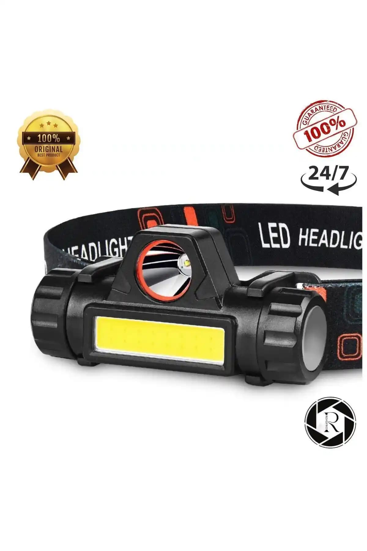 REVOPRO Kafa Feneri: Güçlü Işık ve Dayanıklılık Sunan Çok Yönlü Aydınlatma Çözümü