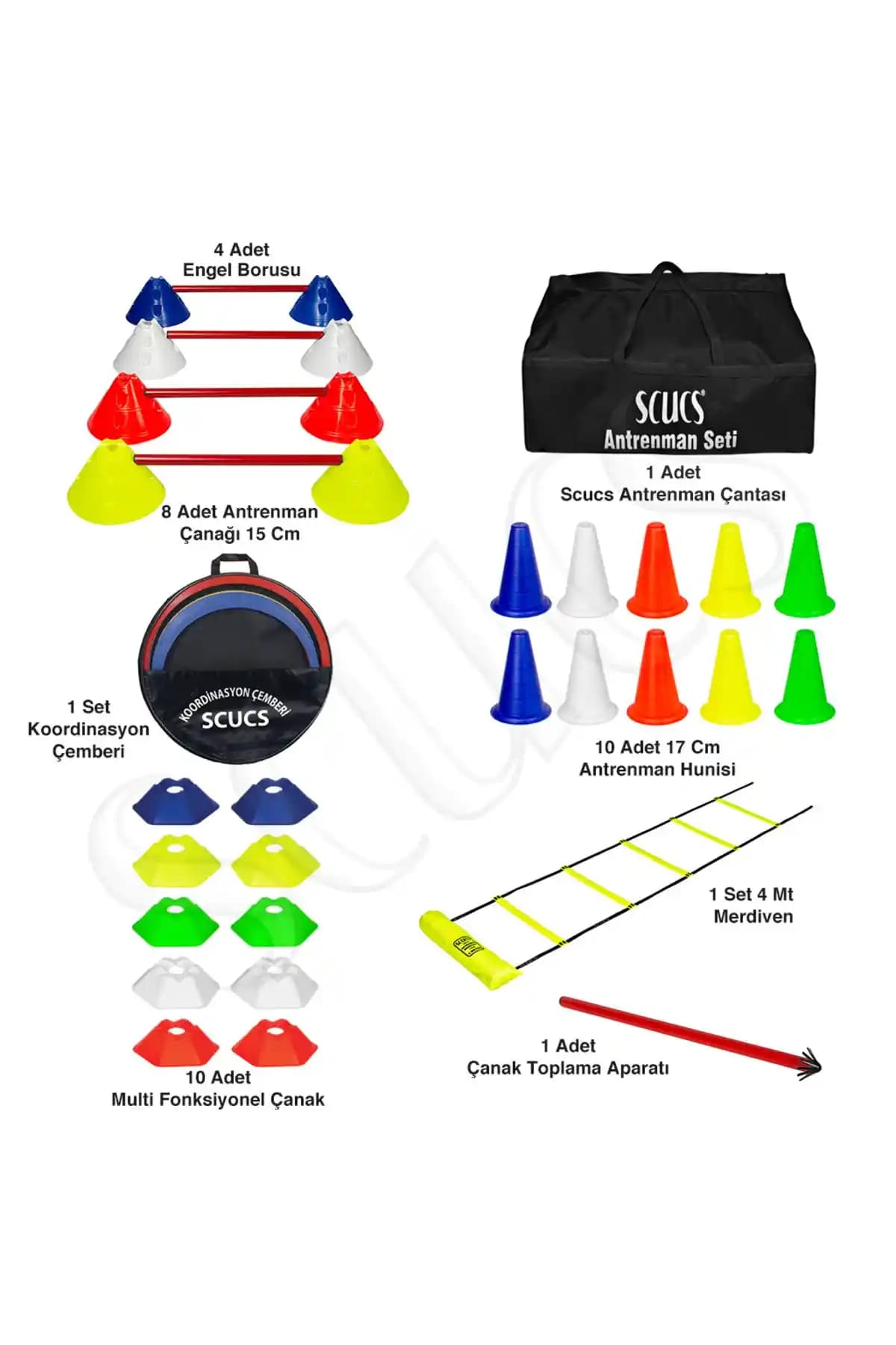 SCUCS Antrenman Seti: Çok Yönlü ve Dayanıklı Spor Ekipmanı for Profesyonel ve Amatör Kullanıcılar