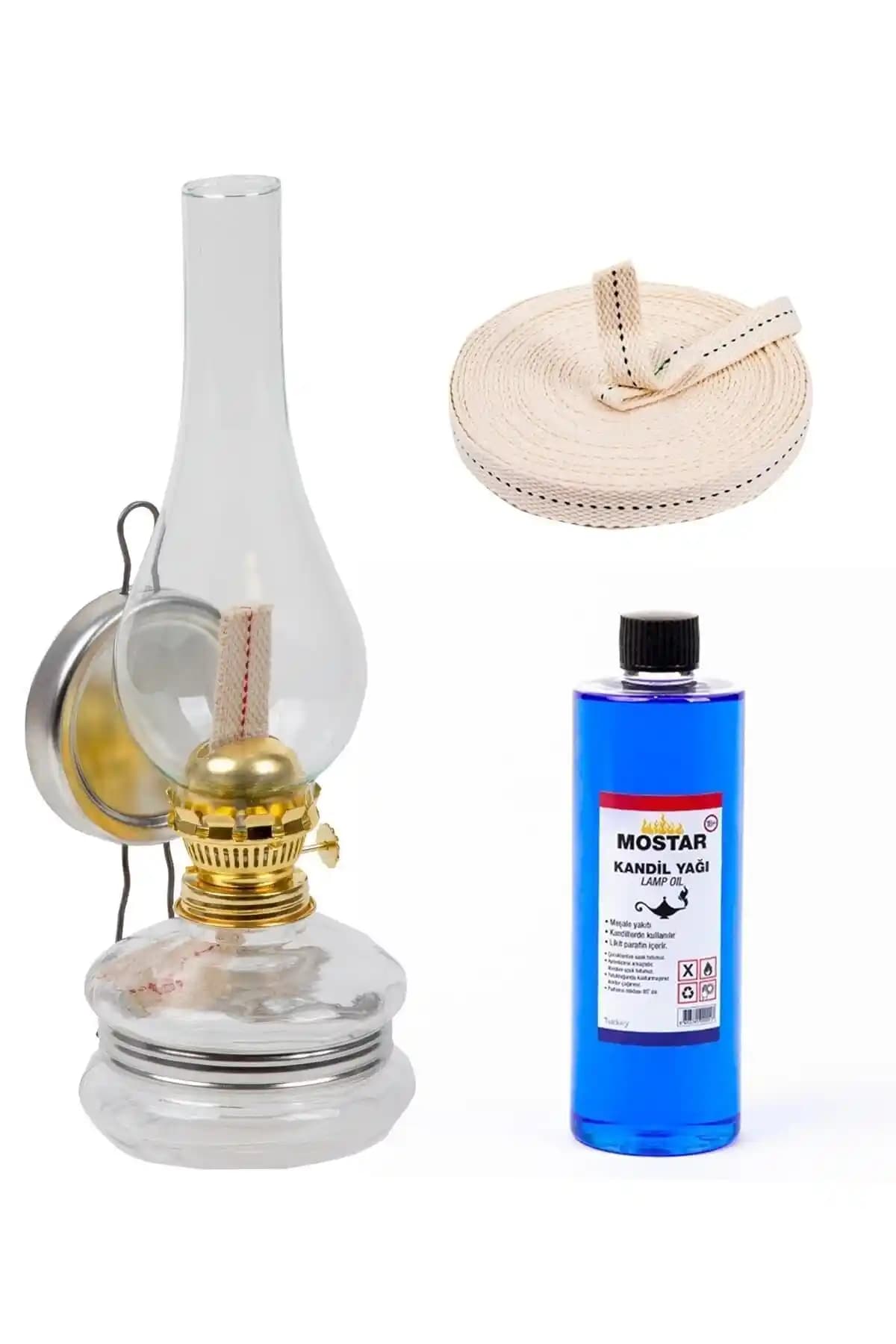 Şehrimostarkirk1 Klasik Gaz Lambası: Estetik ve Fonksiyonellik Sunan Portatif Aydınlatma Çözümü