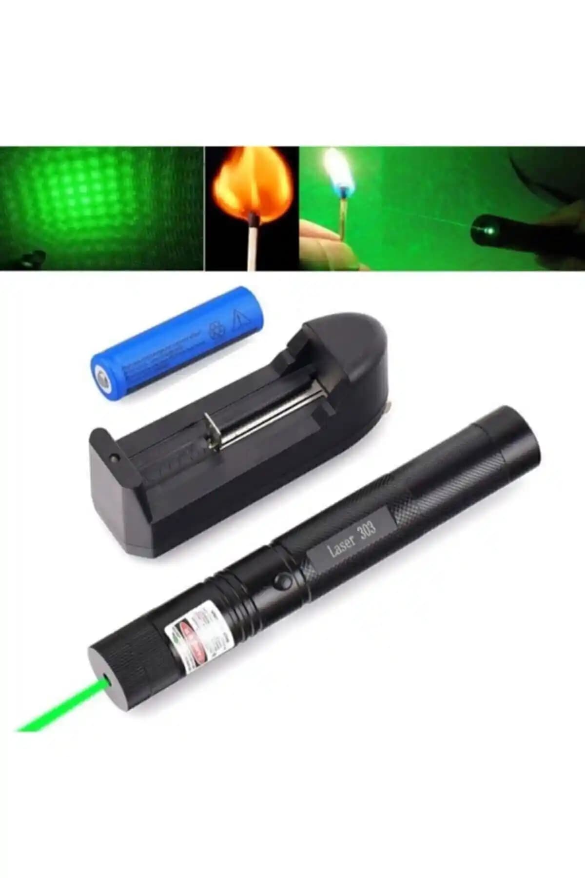 TIGER POWER Yeşil Laser Pointer: Yüksek Güç ve Dayanıklılık ile Uzun Mesafe Gözlemleri