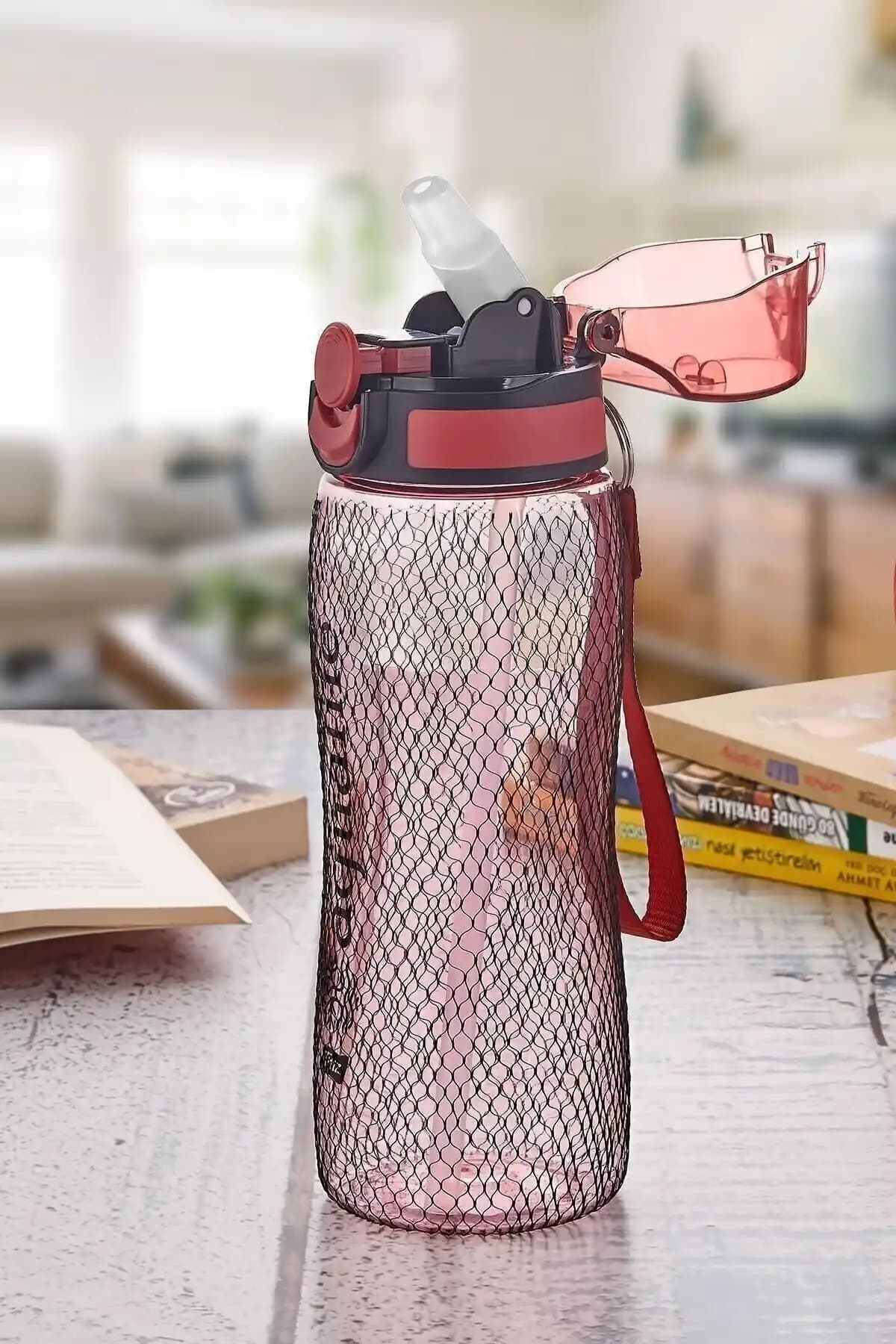 Titiz Plastik Peakgift Pipetli Rio Su Şişesi: Şık ve Pratik Günlük Kullanım Çözümü