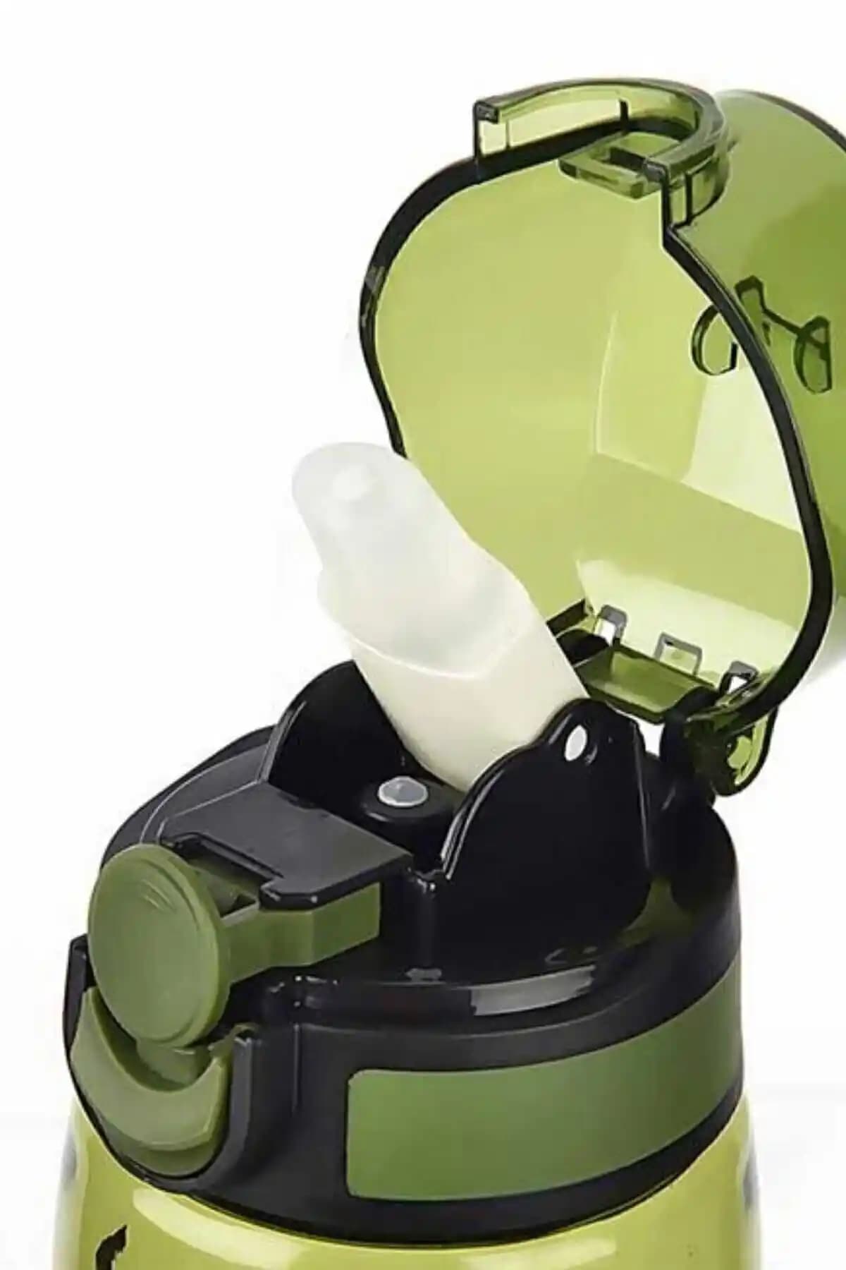 Titiz Plastik Peakgift Pipetli Rio Su ve Detoks Şişesi: Şık ve Dayanıklı Tasarım