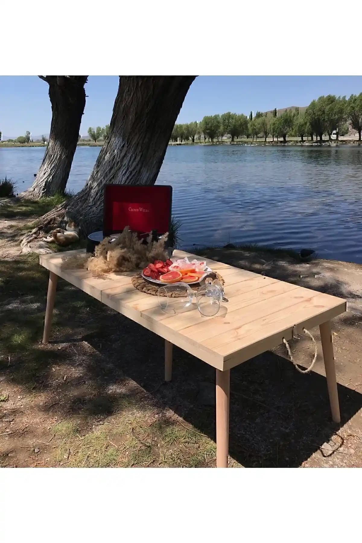 TMwooden Ahşap Kamp Masası: Dayanıklı, Pratik ve Çok Yönlü Dış Mekan Masa Seçeneği