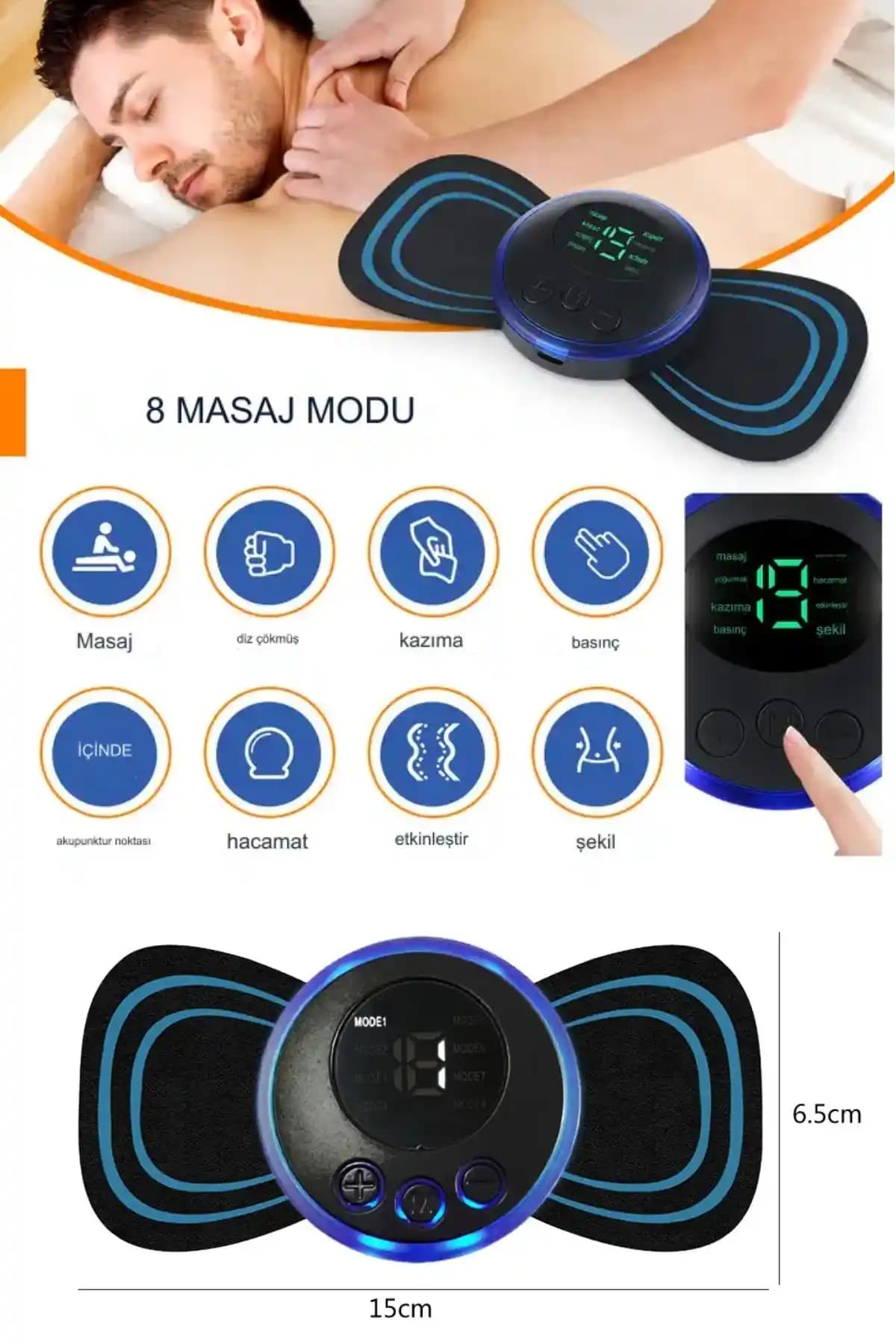 Unquem Masaj Pedi: Portatif ve Çok Fonksiyonlu Otomatik Masaj Cihazı