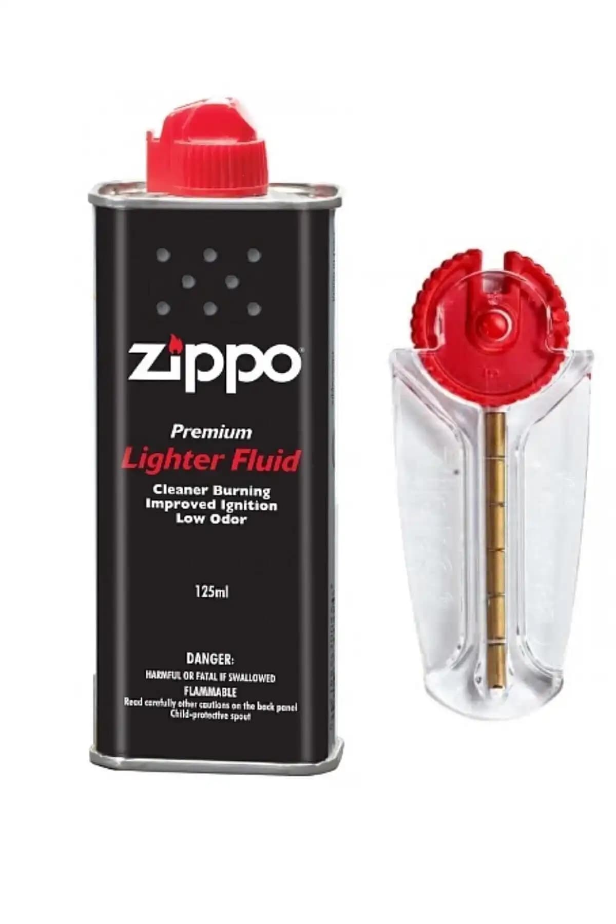 Zippo Benzin ve Çakmak Taşı 2’li Set: Dayanıklı ve Estetik Kamp Malzemeleri